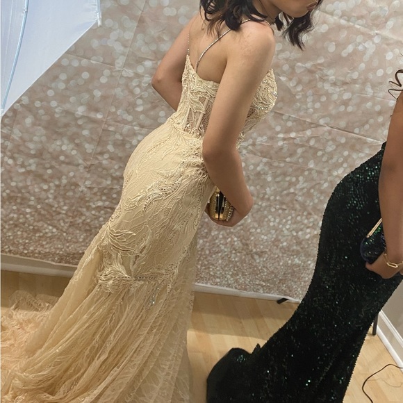 Mermaid tail prom dress - Picture 3 of 4